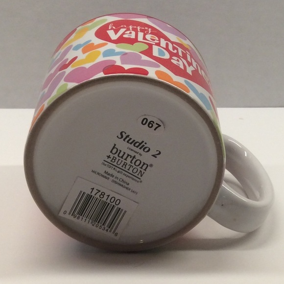 burton + BURTON Happy Valentine’s Day Mug NWT - Picture 2 of 5